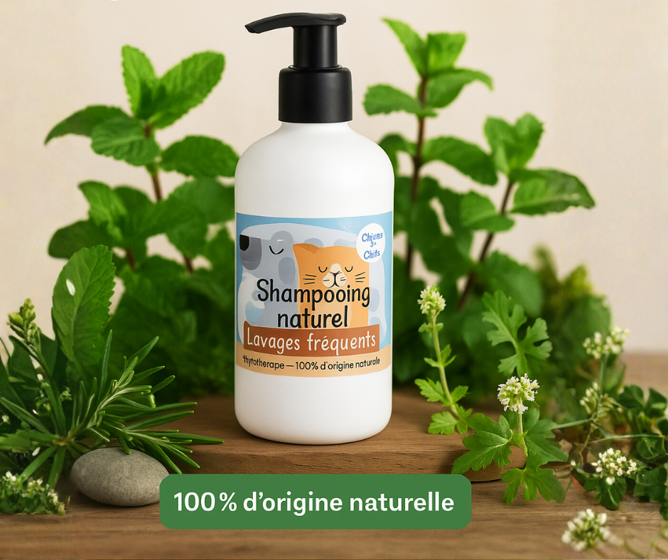 Shampoing Naturel & Apaisant Chiens & Chats