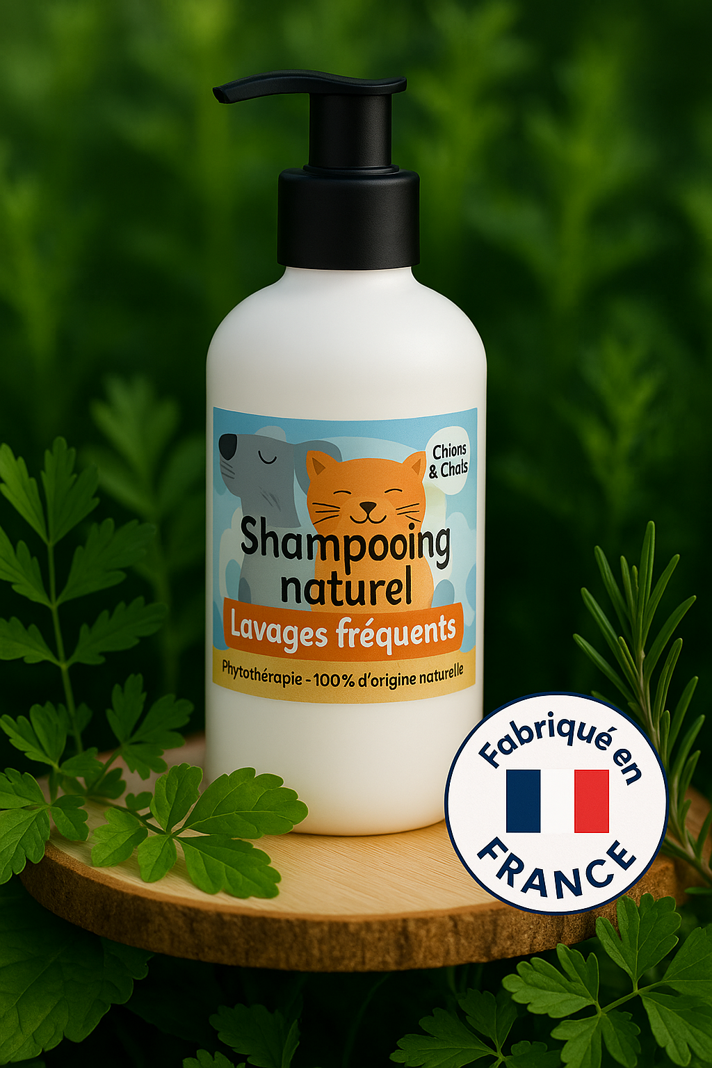 Shampoing Naturel & Apaisant Chiens & Chats
